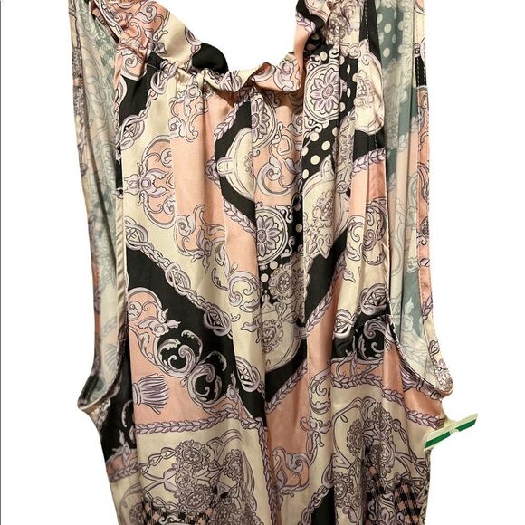 River Island scarf print halter jumpsuit in pink - Picture 7 of 13